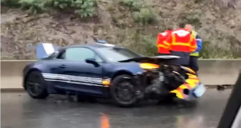  - Une troisième Alpine A110 Gendarmerie détruite