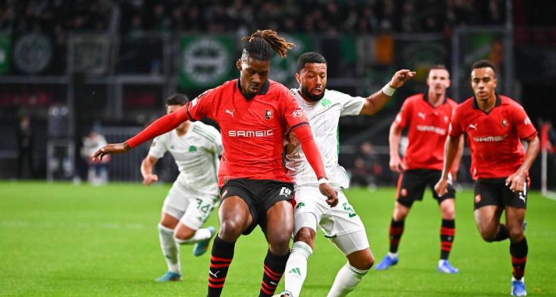  - A dix contre onze, Rennes tient le match nul à la pause contre le Panathinaïkos