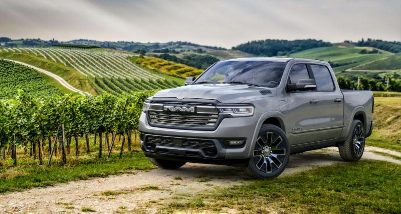  - Ram présente un pick-up électrique équipé d’un V6 essence comme prolongateur d’autonomie