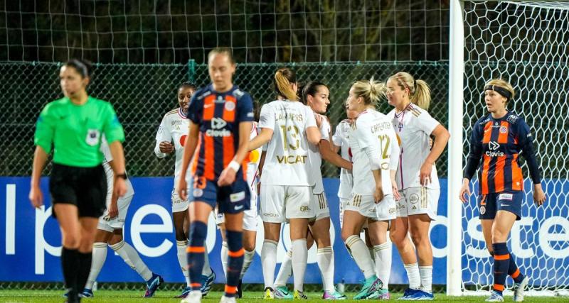  - D1 Arkema : l’OL étrille Montpellier et poursuit son sans-faute 