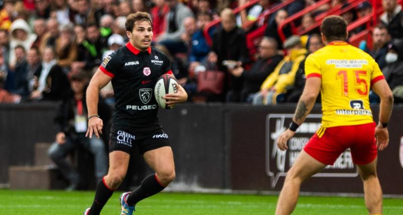  - Top 14 : avec Dupont et les internationaux, Toulouse fait tomber l’USAP dans un match fou 