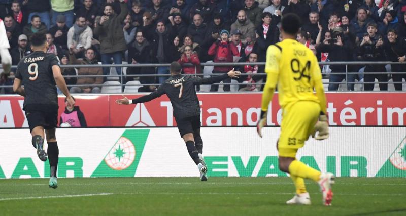  - Reims – PSG : grâce à un but précoce de Mbappé, Paris mène à la pause 