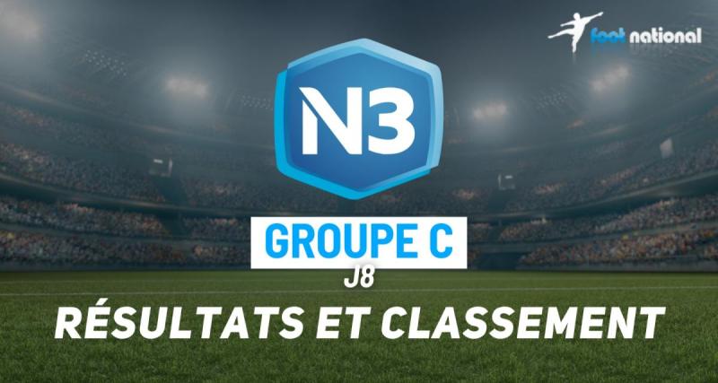 - N3 C (J8) : résultats et classement 