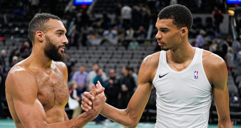  - NBA : Wembanyama rend hommage à Gobert après leur duel