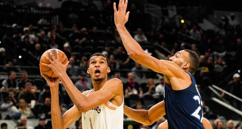  - Rudy Gobert au sujet de Wembanyama : "j'avais un peu l'impression de jouer contre moi-même" 