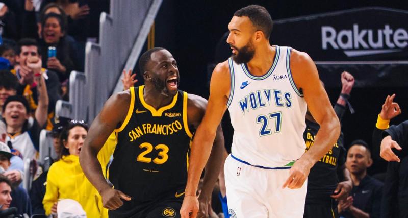  - NBA : Rudy Gobert étranglé par Draymond Green, les images de la bagarre générale