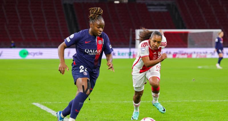  - Le PSG mené par l'Ajax à la pause