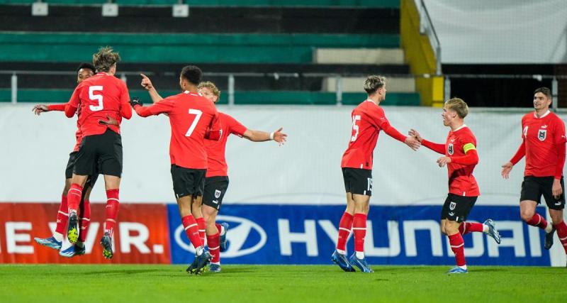  - L’Équipe de France Espoirs menée en Autriche à la pause