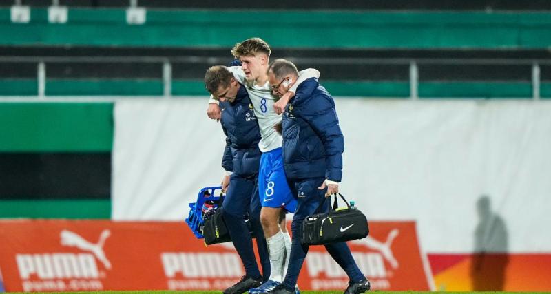  - OL : Johann Lepenant se blesse seul avec l’Équipe de France Espoirs