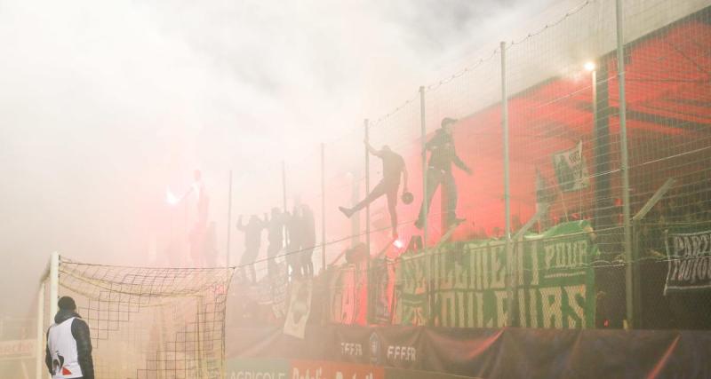  - ASSE : le craquage des supporters en Coupe de France à Marcel-Verchère