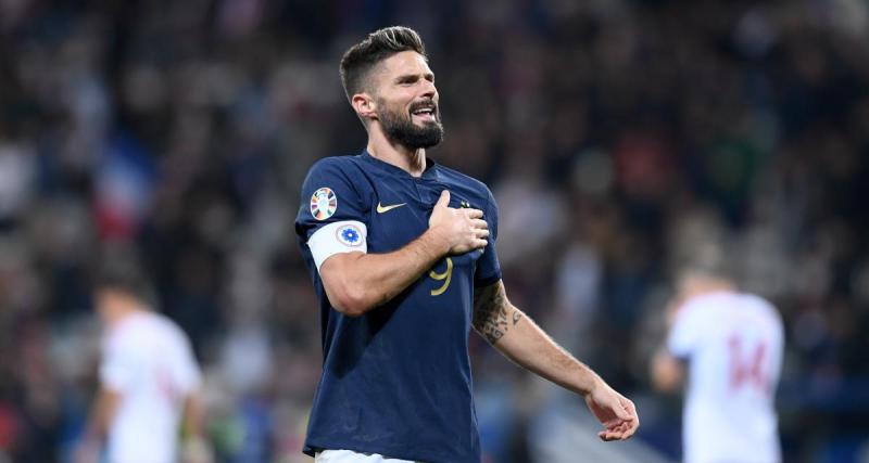  - Equipe de France : double buteur historique, Giroud rejoint Trezeguet et Benzema
