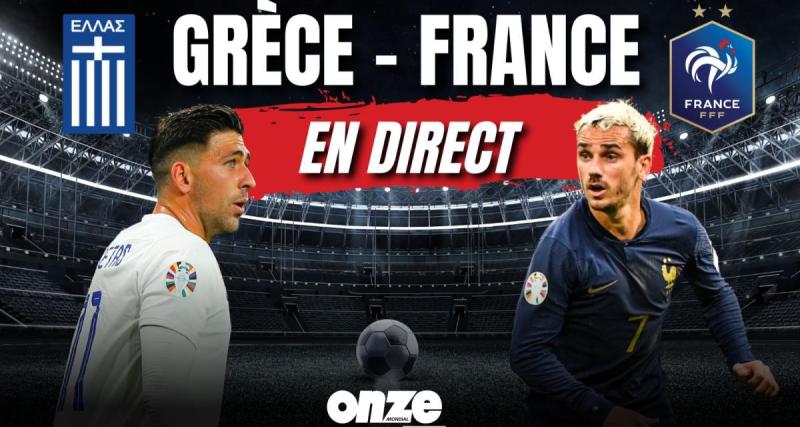  - Grèce - France en direct : les Bleus finissent par un nul... Revivez le match en Live !