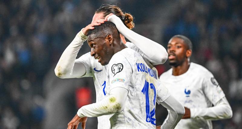  - Grèce - France : Kolo Muani lance les Bleus à la pause