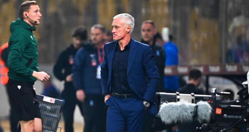  - Grèce - France : Deschamps et Saliba s'agacent pour le but volé !