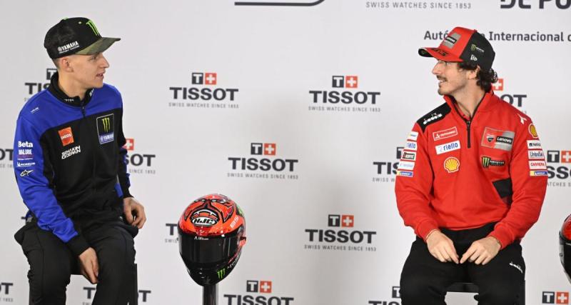  - MotoGP : l'aveu fort de Francesco Bagnaia qui ne va pas faire plaisir à Fabio Quartararo