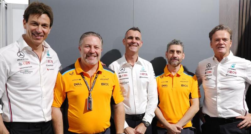  - McLaren garde Mercedes comme motoriste jusqu'en 2030