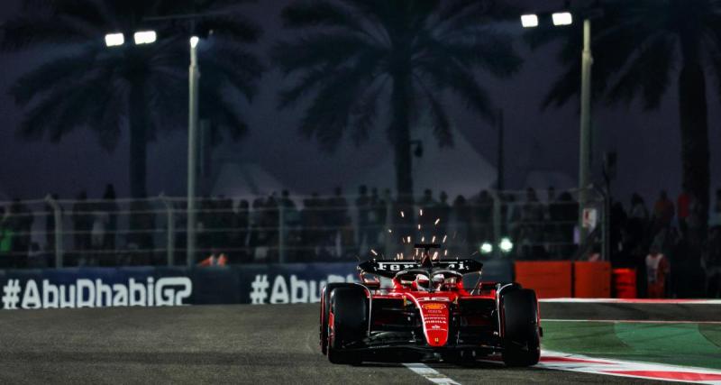  - GP d'Abu Dhabi : le meilleur temps pour Leclerc, le mur pour Sainz