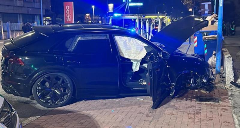 - Mario Balotelli sort indemne d’un spectaculaire accident de voiture