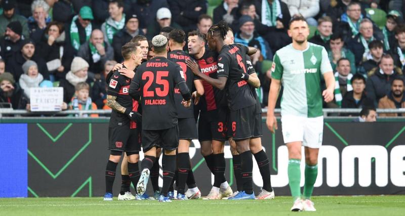  - Bundesliga : Leverkusen s'impose à Brême et égale le record du Bayern de Guardiola