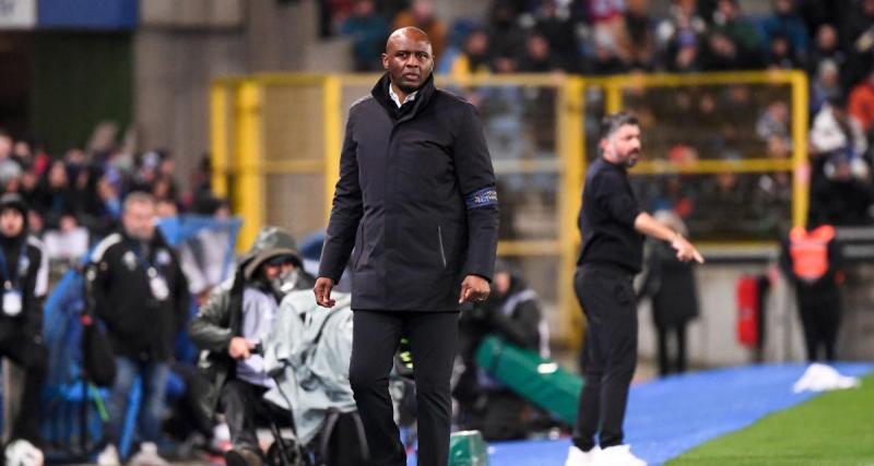  - Strasbourg : "L'équipe progresse", constate Patrick Vieira après le match nul contre l'OM