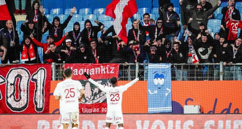  - Le car des supporters brestois caillassé à Montpellier