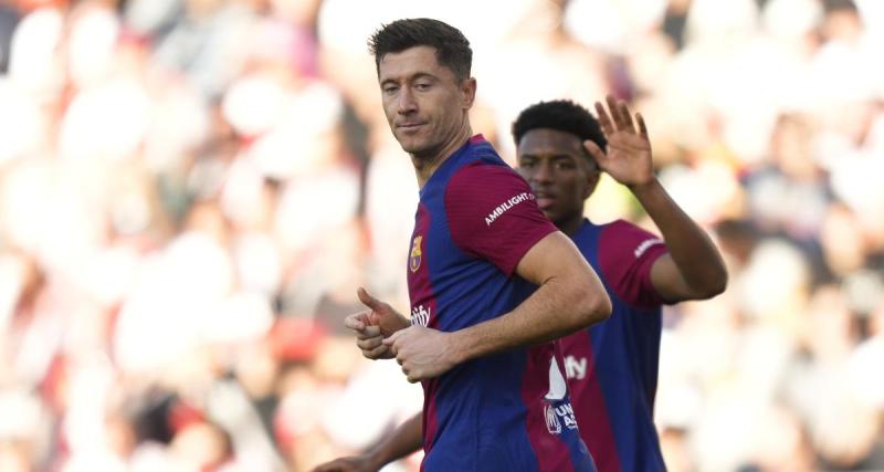  - Barça : Lewandowski a en travers de la gorge une décision arbitrale après son altercation avec un joueur du Rayo !