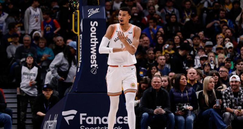  - NBA : les Spurs de Wembanyama continuent de couler avec une 12e défaite face aux Nuggets 