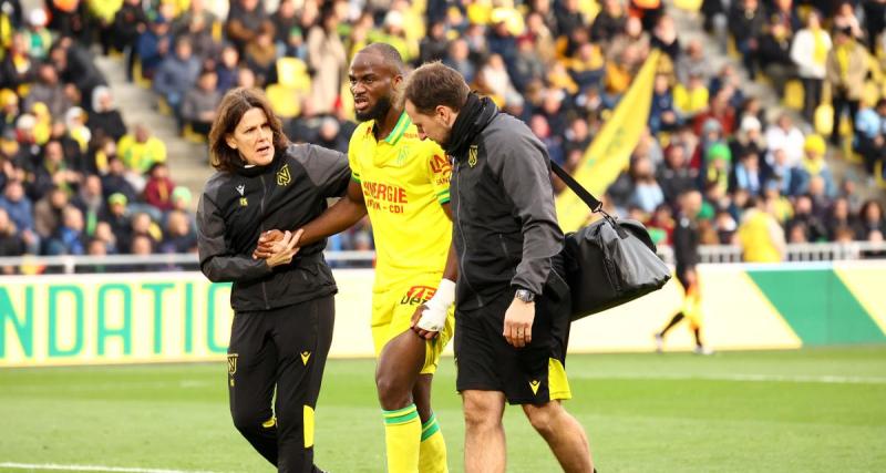  - Nantes : Ignatius Ganago souffrirait d'une petite entorse du genou