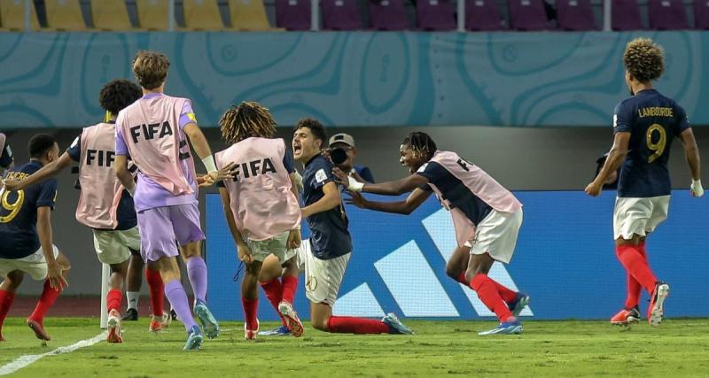  - Coupe du Monde U17 : l’explosion de joie de l’Équipe de France après sa qualification en finale