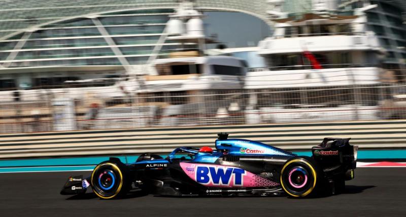  - Ocon le plus rapide, le résultat des tests d’après saison de F1 