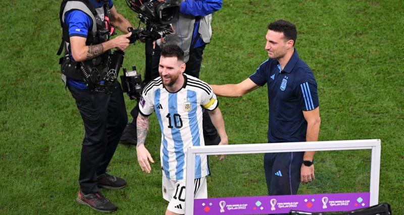  - Argentine : un énorme clash avec Messi révélé, l’avenir de Scaloni se dessine !