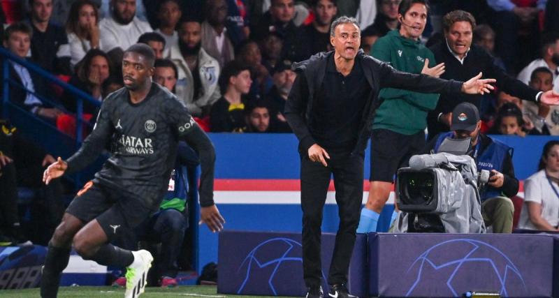  - PSG : une semaine après l'avoir encensé, Luis Enrique se paye Dembélé