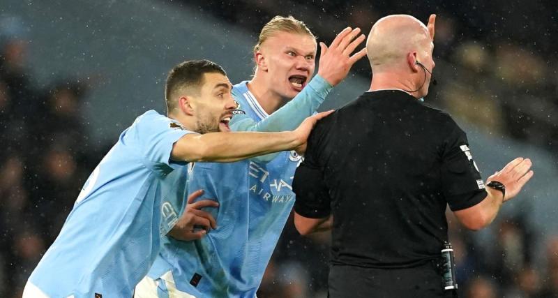  - Manchester City - Tottenham : Haaland charge l'arbitre sur les réseaux