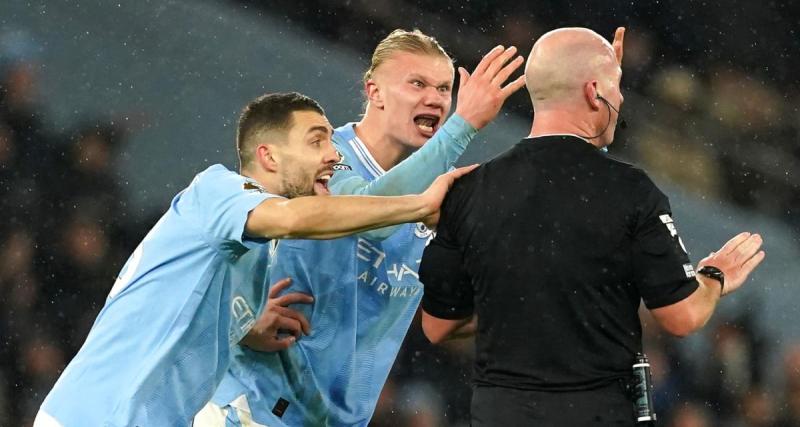  - Manchester City : Erling Haaland et les Citizens risquent gros après s’en être pris à l’arbitre face aux Spurs