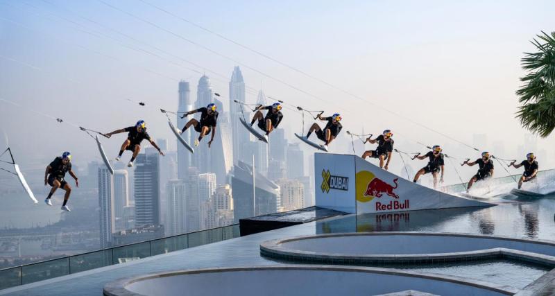  - Historique : première mondiale en wakebase au sommet d'un gratte-ciel