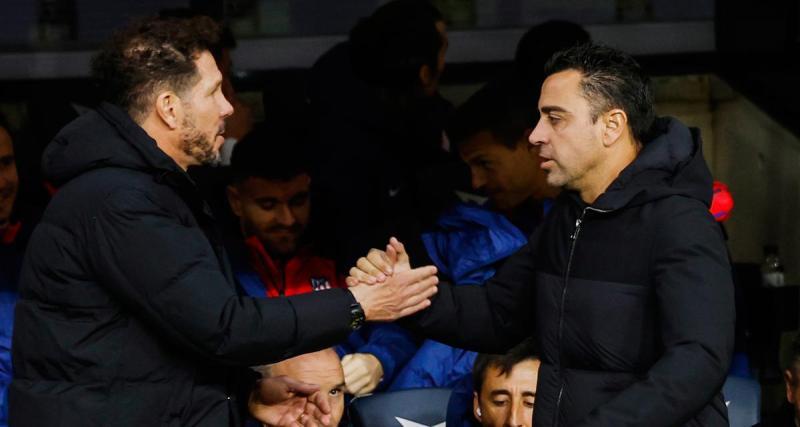  - Barça - Atlético Madrid : Xavi et Simeone se chambrent après le choc