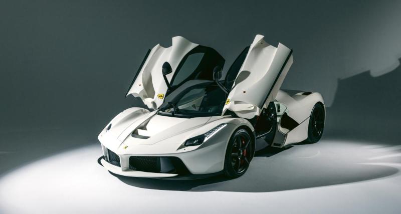  - Une Ferrari LaFerrari aux enchères à Paris avec seulement 11 km au compteur