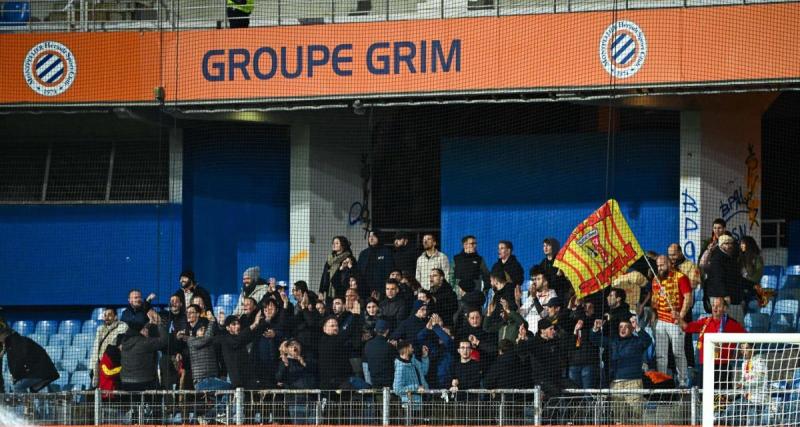  - Montpellier – Lens : une centaine de supporters lensois présents dans les tribunes de la Mosson
