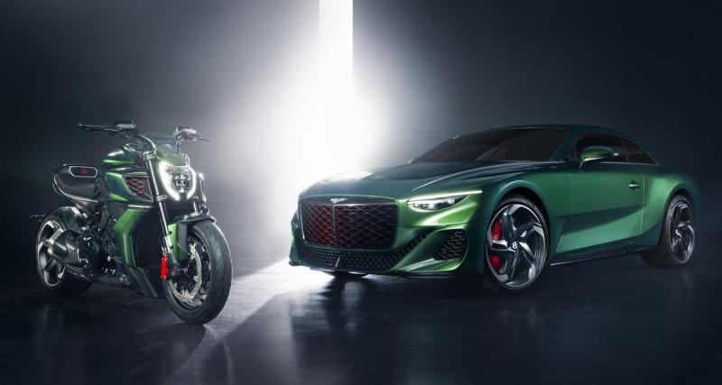  - Une Ducati Diavel inspirée par...Bentley