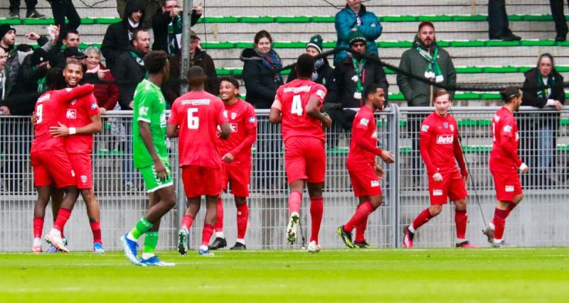  - Nîmes : le but de la qualication des Crocos à Saint-Étienne 