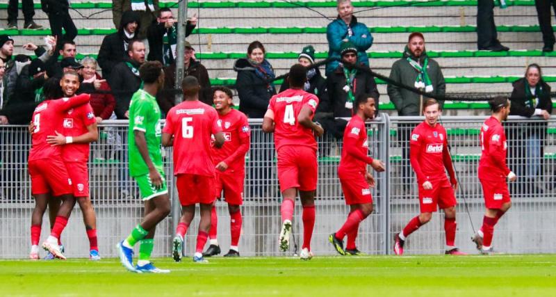  - Nîmes : l’explosion de joie des Crocos dans les vestiaires après la victoire à Saint-Étienne