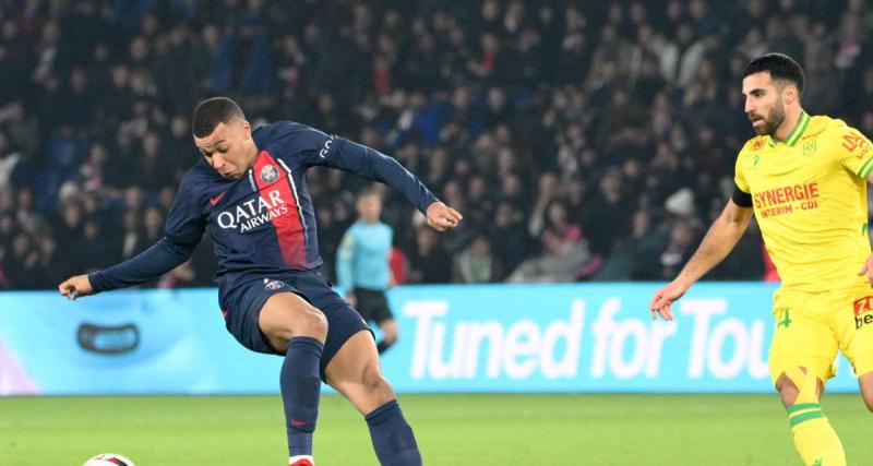  - PSG - FC Nantes : frayeur pour Mbappé