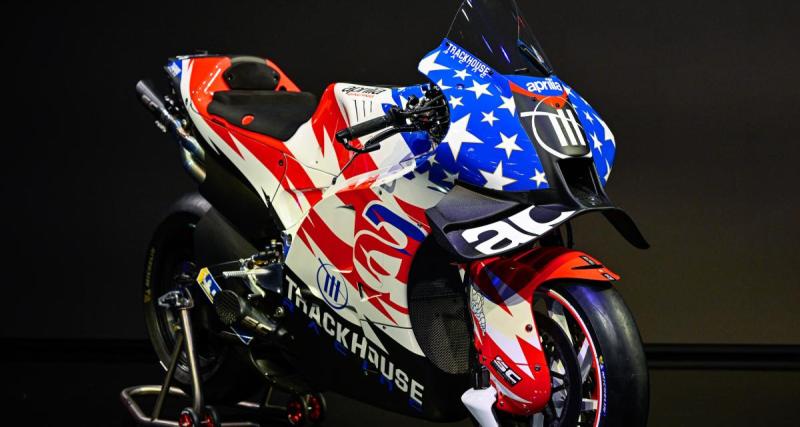  - Le rapport entre Aprilia, la NASCAR et le MotoGP ? 