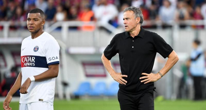  - PSG : Luis Enrique tranche sur la position de Mbappé