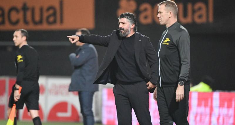  - Lorient - OM : Gattuso pointe un problème de mentalité dans son groupe