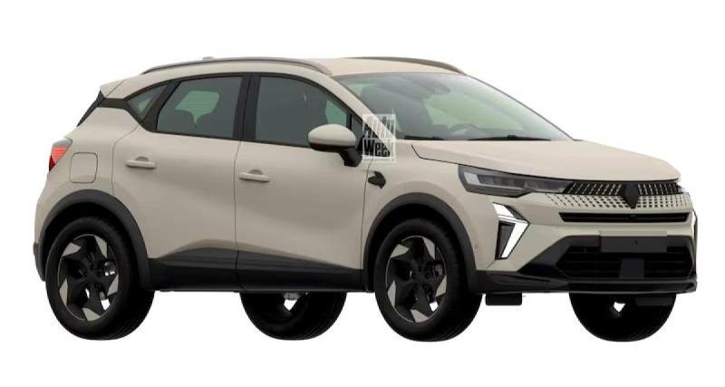  - SCOOP Renault Captur restylé (2024) : son design intégralement révélé par ces brevets de style