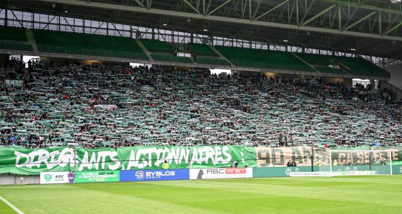 - ASSE : la nouvelle banderole cinglante des supporters des Verts