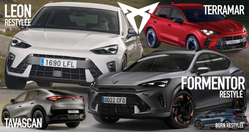  - Futures Cupra : toutes les nouveautés attendues en 2024
