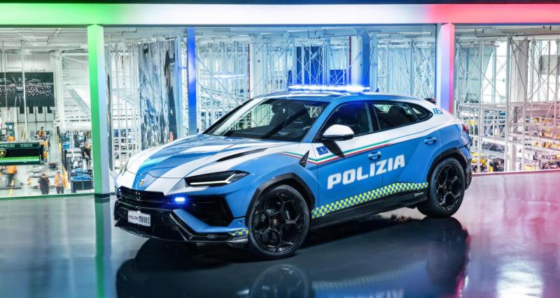  - Une 6e Lamborghini rejoint la flotte de la police italienne