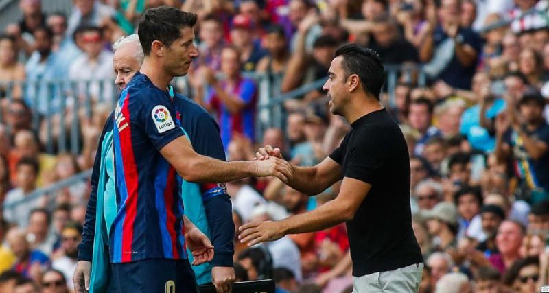  - FC Barcelone : Lewandowski ne calcule plus Xavi ! 